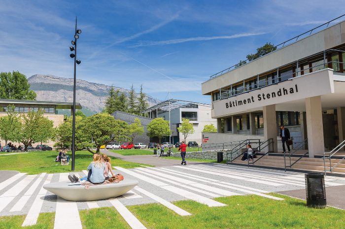 A university building on the Grenoble campus